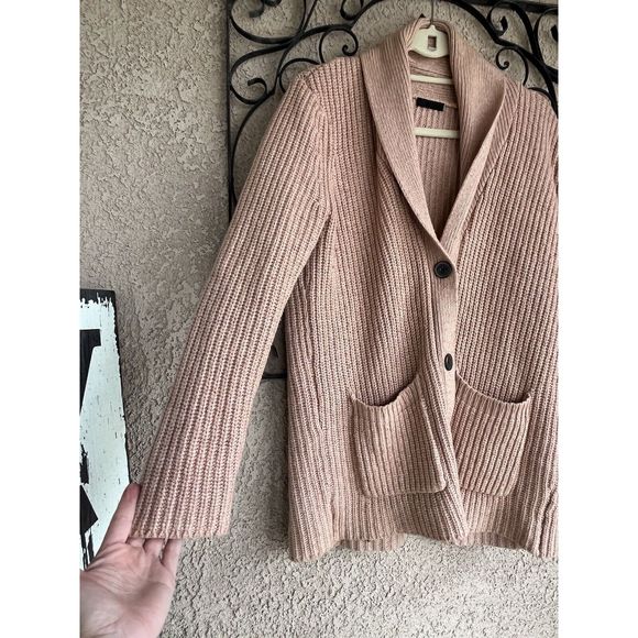 atm anthony thomas melillo Cardigan Sweater - M - Dust Rose Pink - Picture 3 of 10